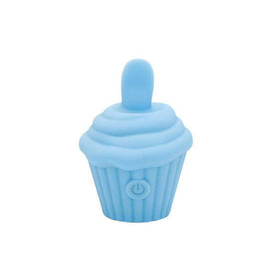 Natalies Toy Box Cake Eater Clit Flicker Stimulator Blue - 10 Functions