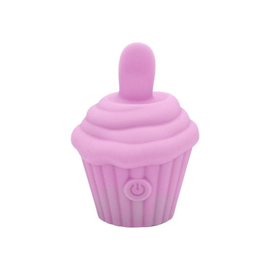 Natalies Toy Box Cake Eater Clit Flicker Stimulator Pink - 10 Flicking Modes