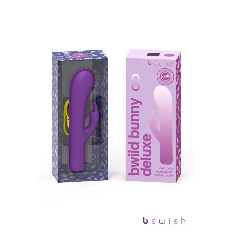 Bswish Bwild Bunny Infinite Deluxe - Purple Rabbit Vibrator