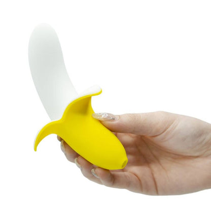 Bms Banana Bliss 13Cm Silicone Vibrator Massager