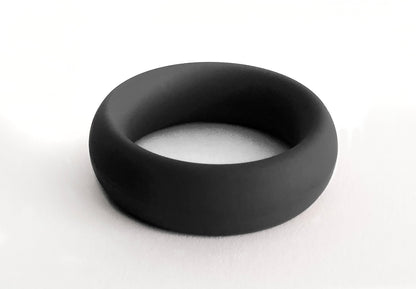 Boneyard Stretchy Silicone Cock Ring - Black