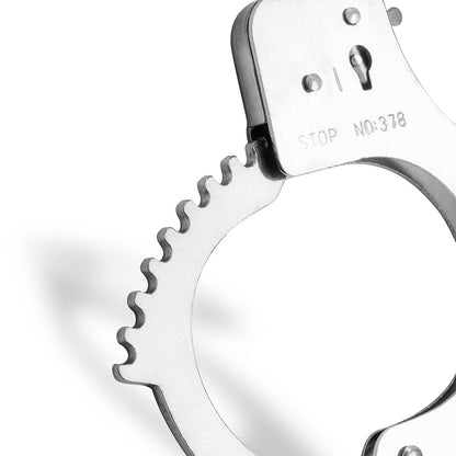 Fetish Metal Handcuffs Silver - Secure and Stylish Restraint