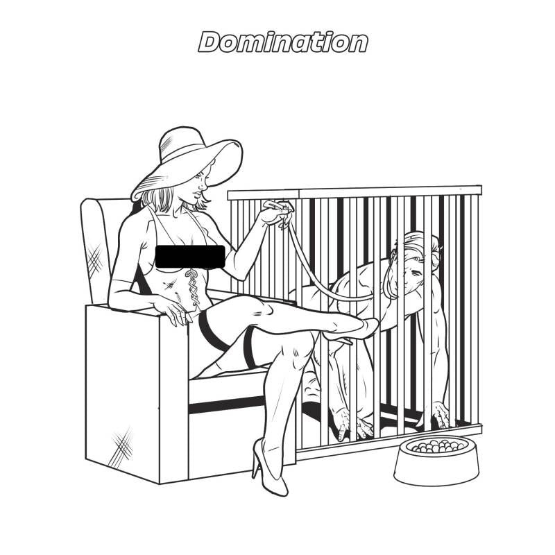 Wood Rocket Fetishes Are Fun Adult Colouring Book