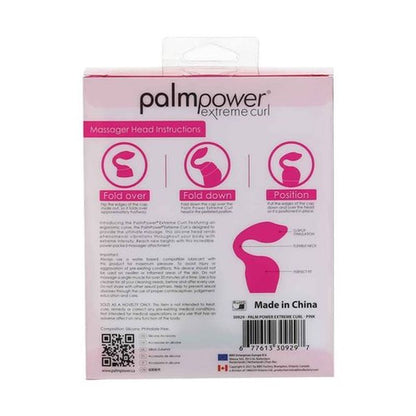 Palmpower Extreme Pleasure Cap - Silicone G-Spot Attachment Pink
