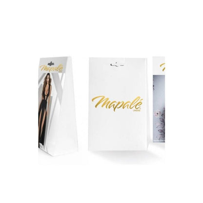 Black Strappy Bodysuit with Harness - Women's Lingerie