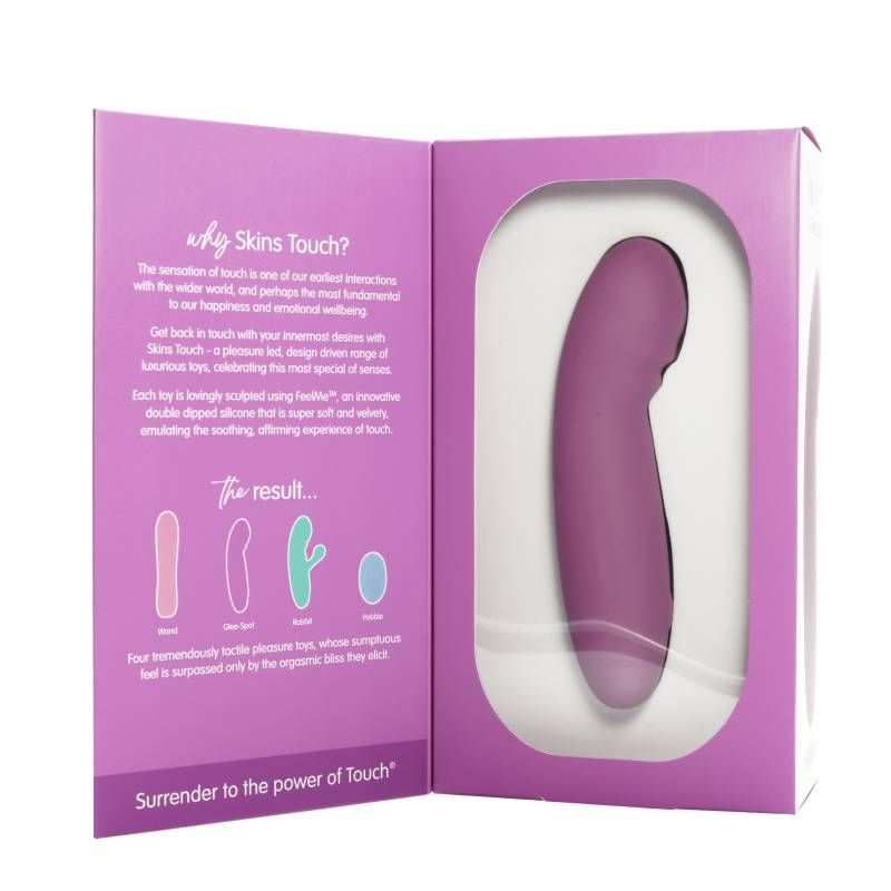 Creativec Skins Touch The Glee Spot - G-Spot Vibrator, 8 Vibration Modes