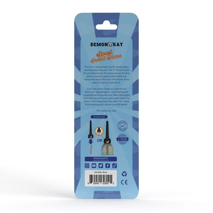 Demon Kat Spout Pocket Enema - Compact, Silicone Nozzle