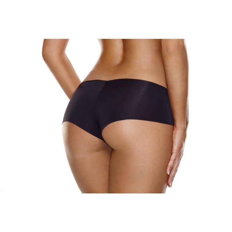 Hollywood Curves Invisible Bootyshorts - Black Microfibre
