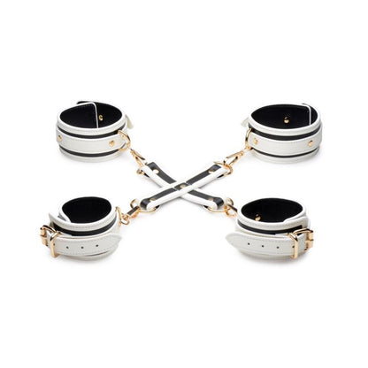 Master Series Kink In The Dark Glowing Hog Tie Set - Fluro Green