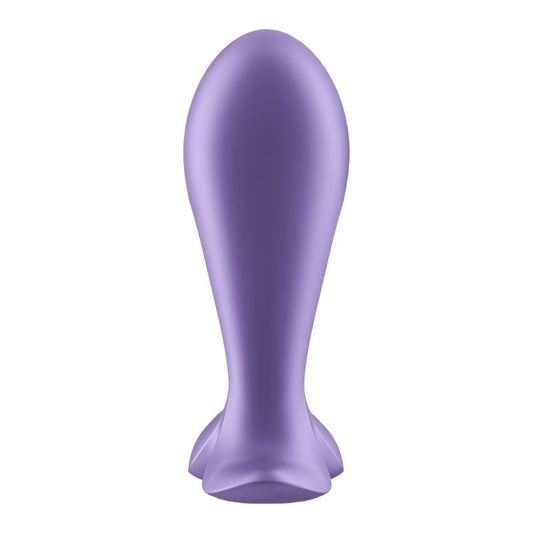 Satisfyer Intensity Plug - Purple, App-Controlled, Waterproof Silicone
