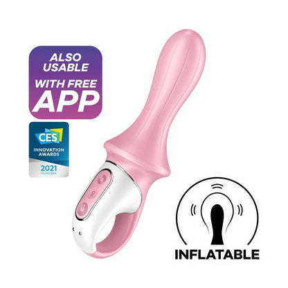 Satisfyer Air Pump Booty 5+ - Red Inflatable Stimulation