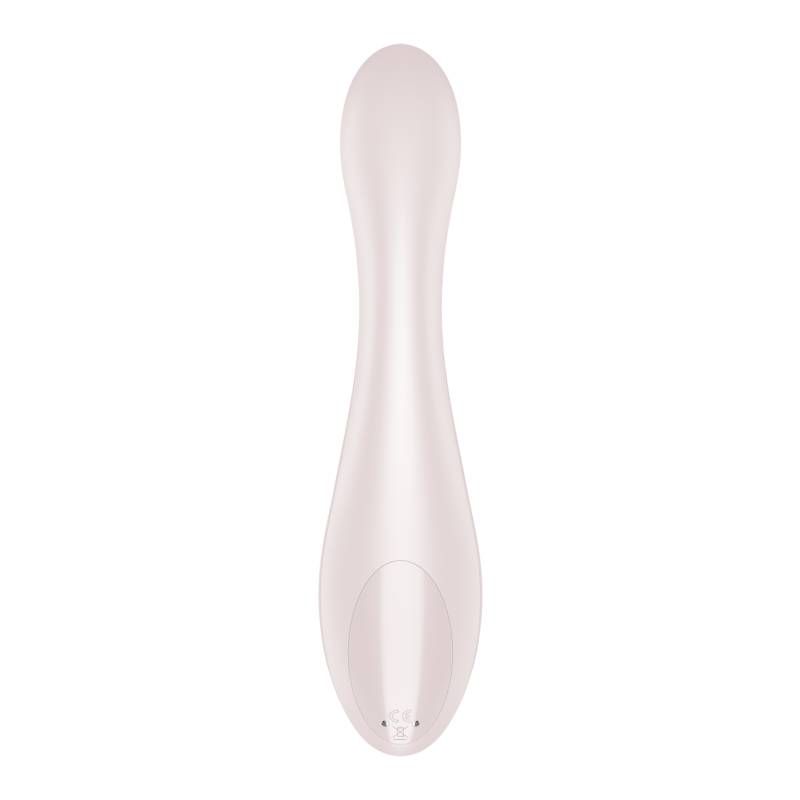 Satisfyer G-Force G-Spot Vibrator - Powerful Beige Silicone