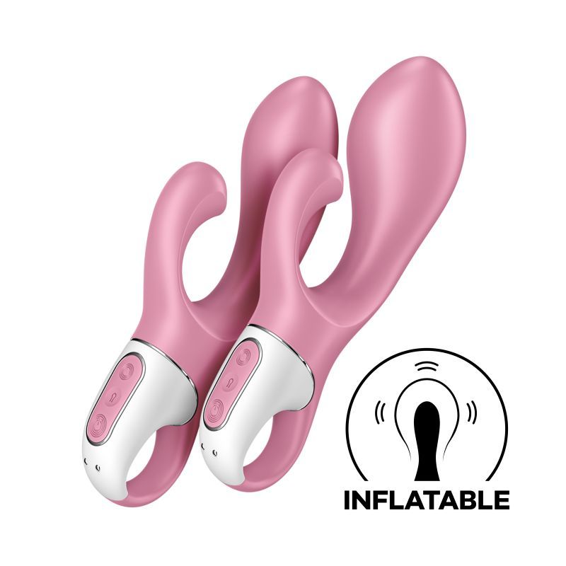Satisfyer Air Pump Bunny 2 Pink - Powerful, Inflatable Stimulation