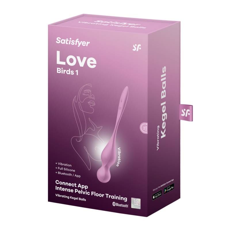 Satisfyer Love Birds 1 Kegel Trainer - App-Controlled & Waterproof