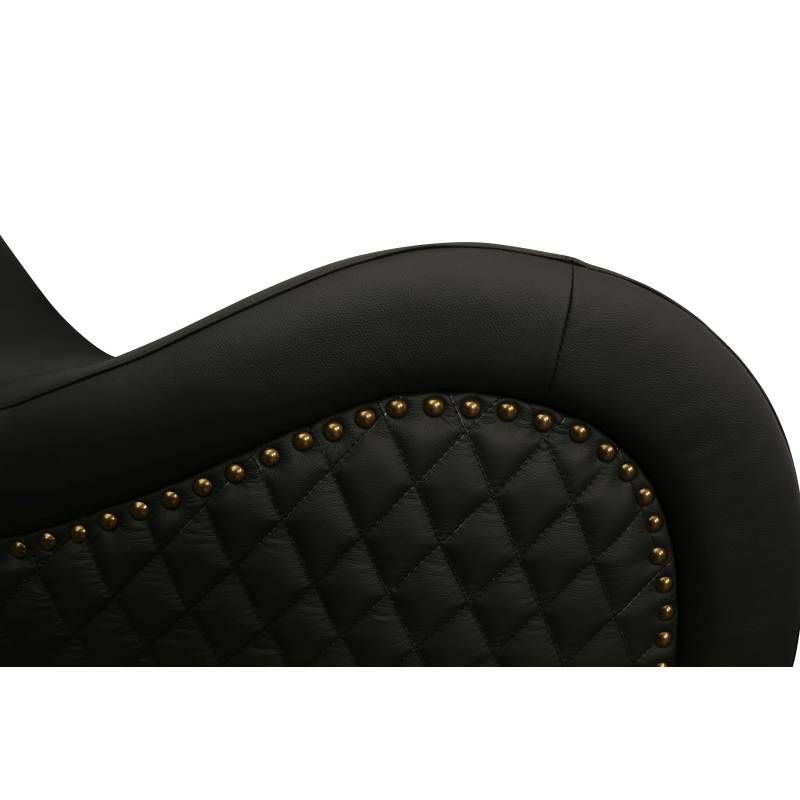 Daytona Kama Sutra Mebon Chaise Lounge - Black Studded