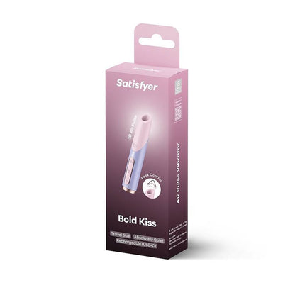 Satisfyer Bold Kiss Clitoral Stimulator - Travel Size