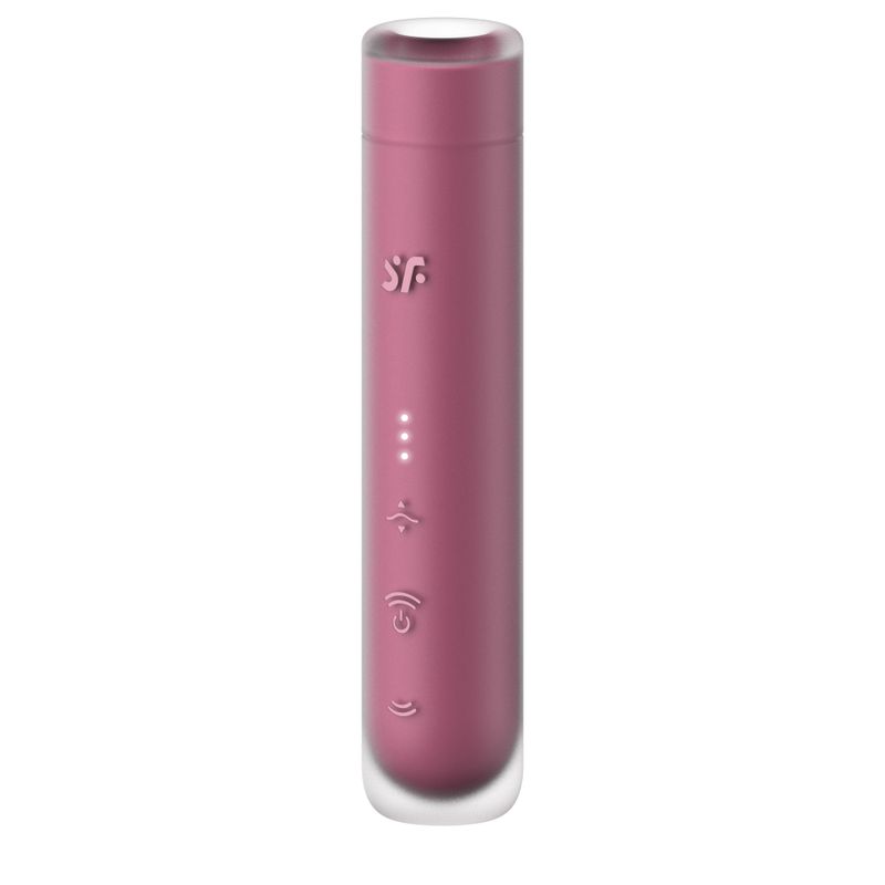 Satisfyer First Kiss - Travel-Size Clitoral Massager with 4D Magnetic Power