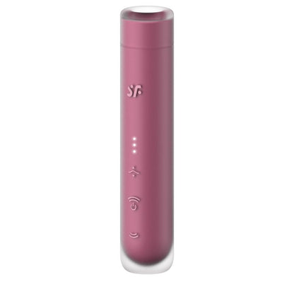 Satisfyer First Kiss - Travel-Size Clitoral Massager with 4D Magnetic Power