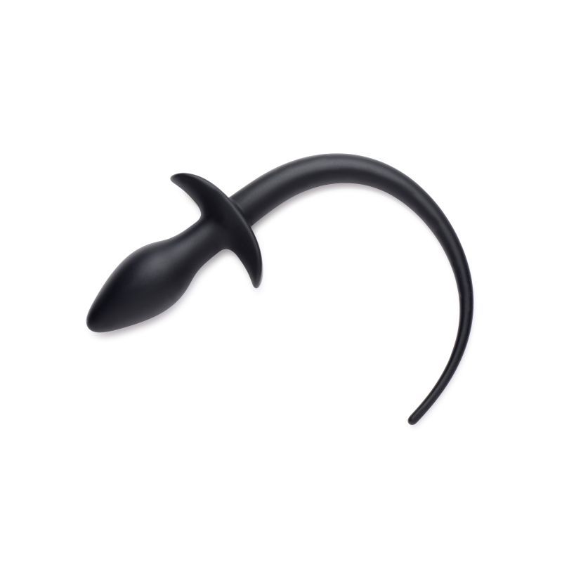 Tailz Puppy Play Set – Gag Plug, Tail & Collar in Black
