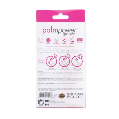 Palmpower Groove Mini Wand - Fuchsia - Powerful & Compact