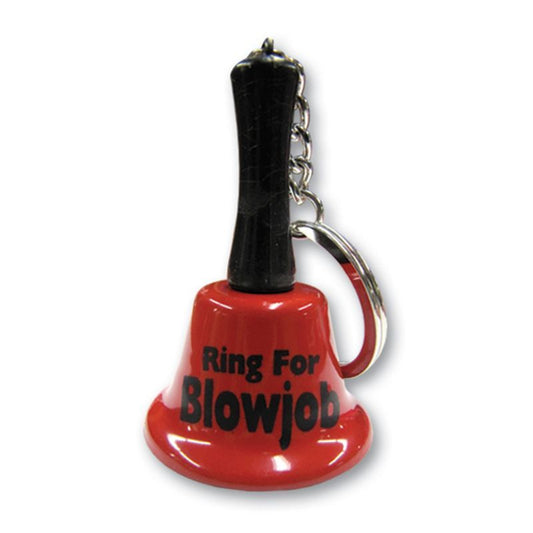 Mini Bell Keychain - Ring For Blow Job Novelty
