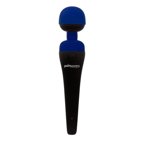 Palmpower Massage Wand - Rechargeable Waterproof Blue