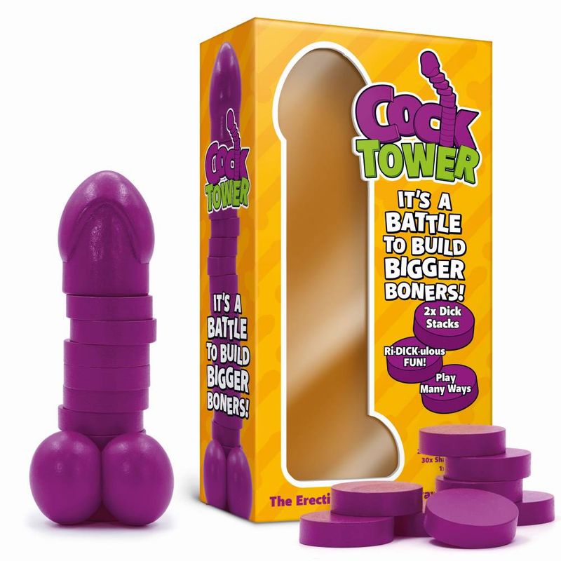 Creativec Play Wiv Me Cock Tower Game - Hilarious Adult Party Fun