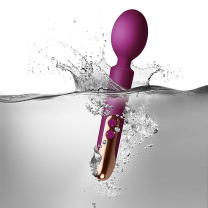 Rocks Off Oriel Rechargeable Wand Massager - Fuchsia