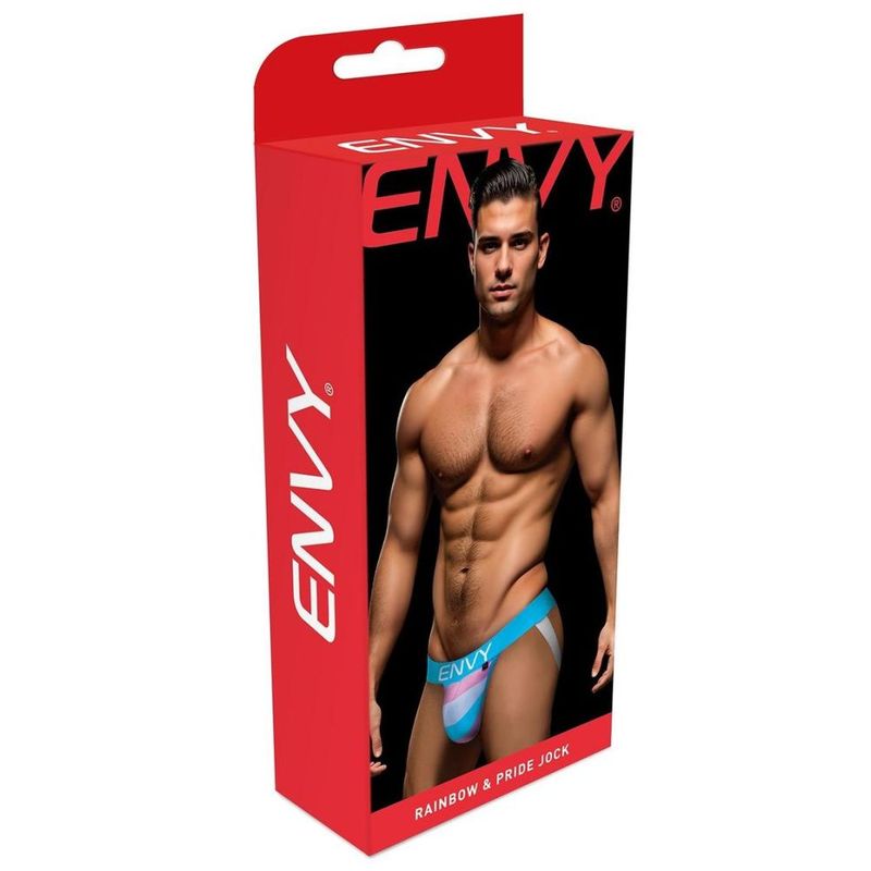 Envy Rainbow Pride Jock Strap - Blue
