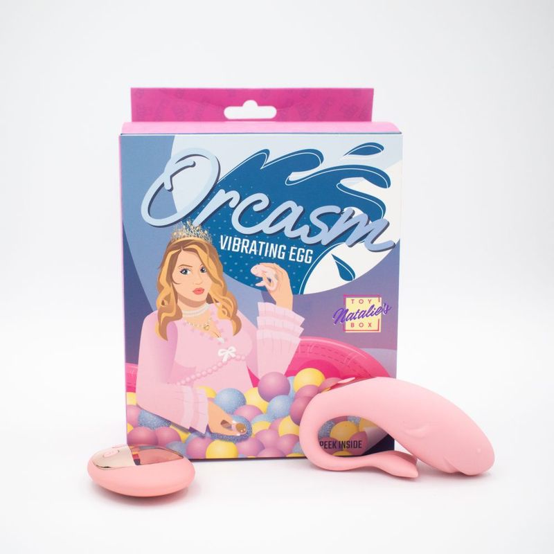 Natalie's Toy Box Orcasm Remote Controlled Wearable Egg - Vibrator