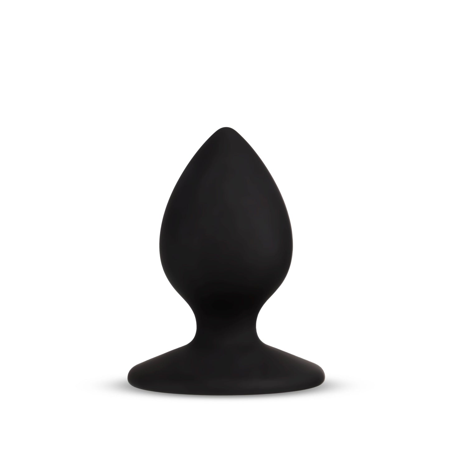 Temptasia Slave Plug Black - Silicone Anal Toy with Tapered Tip
