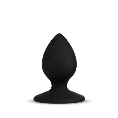 Temptasia Slave Plug Black - Silicone Anal Toy with Tapered Tip