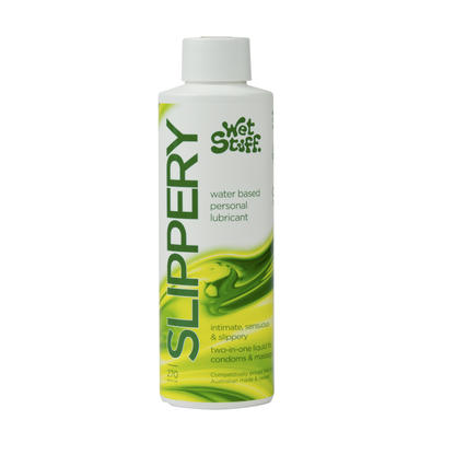 Wet Stuff Slippery Water-Based Lubricant 270G - Smooth Texture