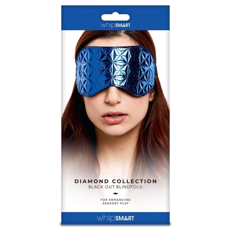 Whipsmart Blue Diamond Blindfold for Sensory Play