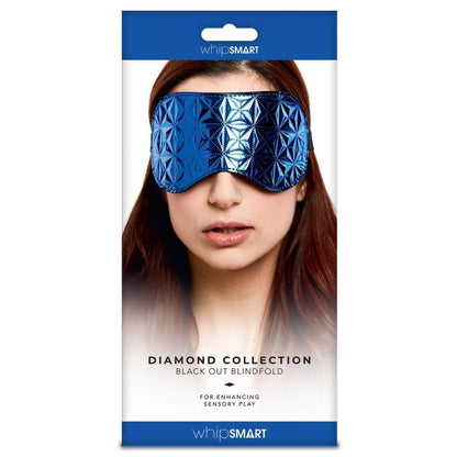 Whipsmart Blue Diamond Blindfold for Sensory Play