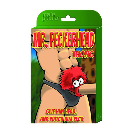Mr Peckerhead Humorous Men's Novelty Thong Underwear
