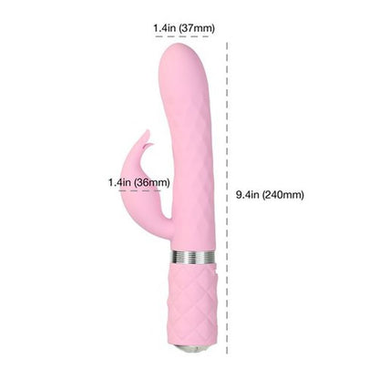 Pillow Talk Lively Dual-Motor Vibrator - Pink