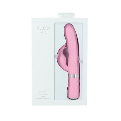 Pillow Talk Lively Dual-Motor Vibrator - Pink