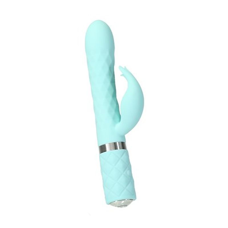 Pillow Talk Lively Dual-Motor Vibrator - Teal