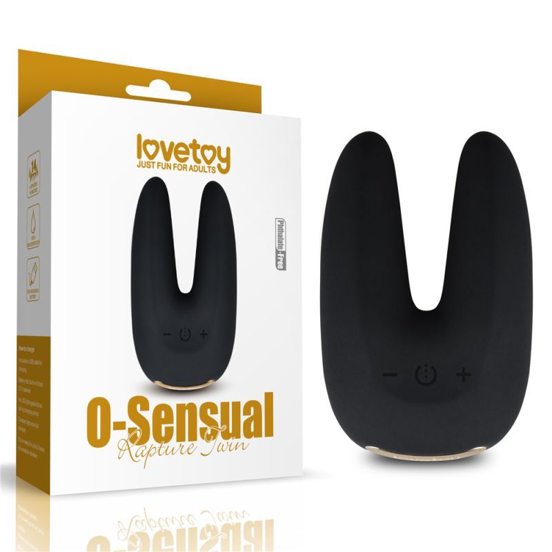 Lovetoy O Rapture Clit Massager - Dual Motor Vibrator