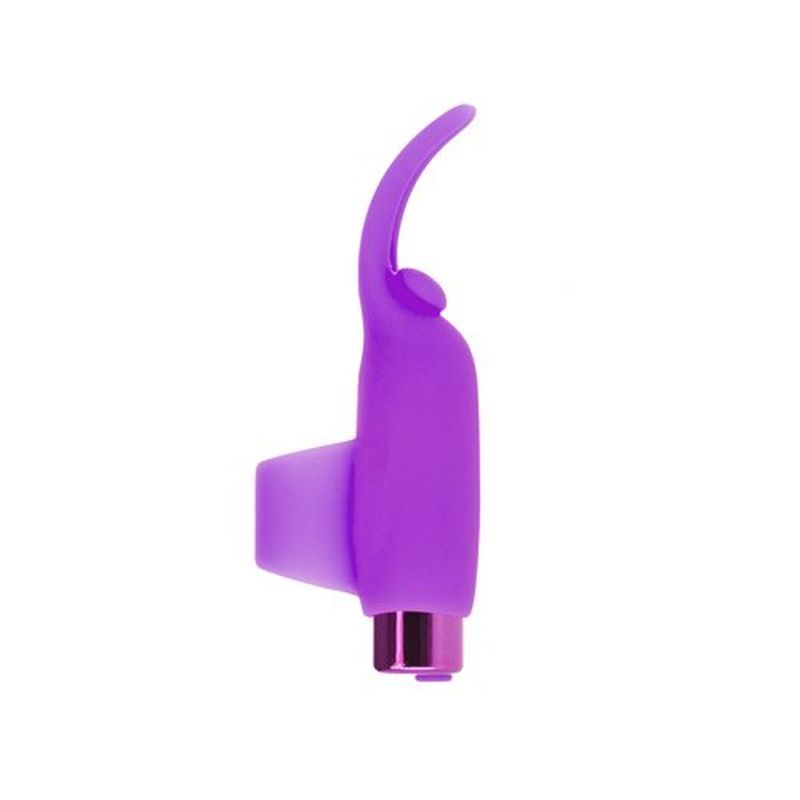 Power Bullet Rechargeable Teasing Tongue Vibrator - Purple