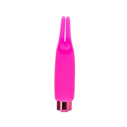 Power Bullet Rechargeable Teasing Tongue Vibrator - Pink