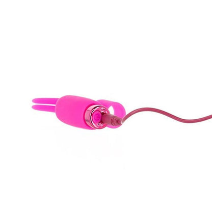 Power Bullet Rechargeable Teasing Tongue Vibrator - Pink