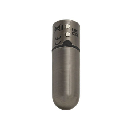 Power Bullet 2.5-Inch Rechargeable Vibrator - Gunmetal