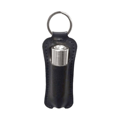 Premium 2.5-Inch First Class Bullet - Rechargeable with Crystal - Gunmetal Silver