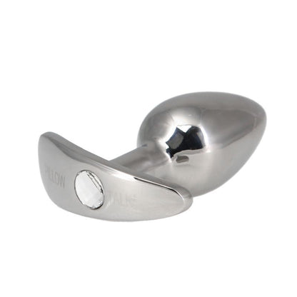 Pillow Talk Sneaky Stainless Steel Anal Plug with Swarovski Crystal