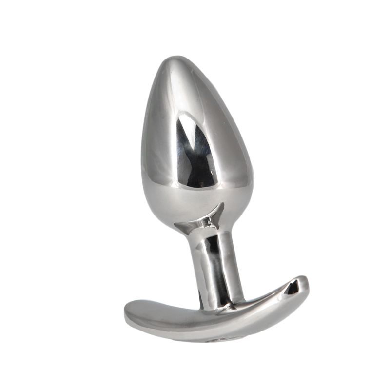 Pillow Talk Sneaky Stainless Steel Anal Plug with Swarovski Crystal