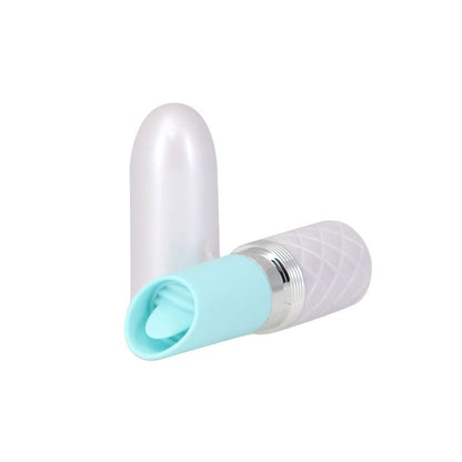 Pillow Talk Lusty - Discreet Lipstick Clitoral Vibrator, Teal