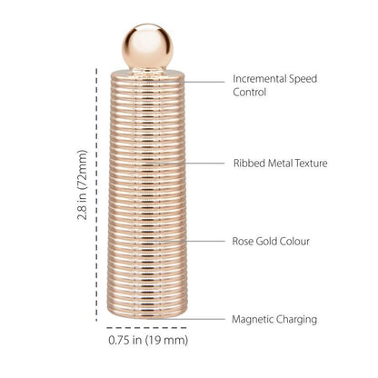 Pillow Talk Secrets Desires 6 Pc Massager Set - Versatile Bullet Vibrator