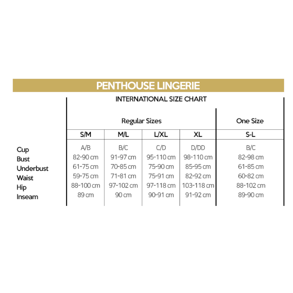 Penthouse Mermaid Fantasy Panties - Rose S/M